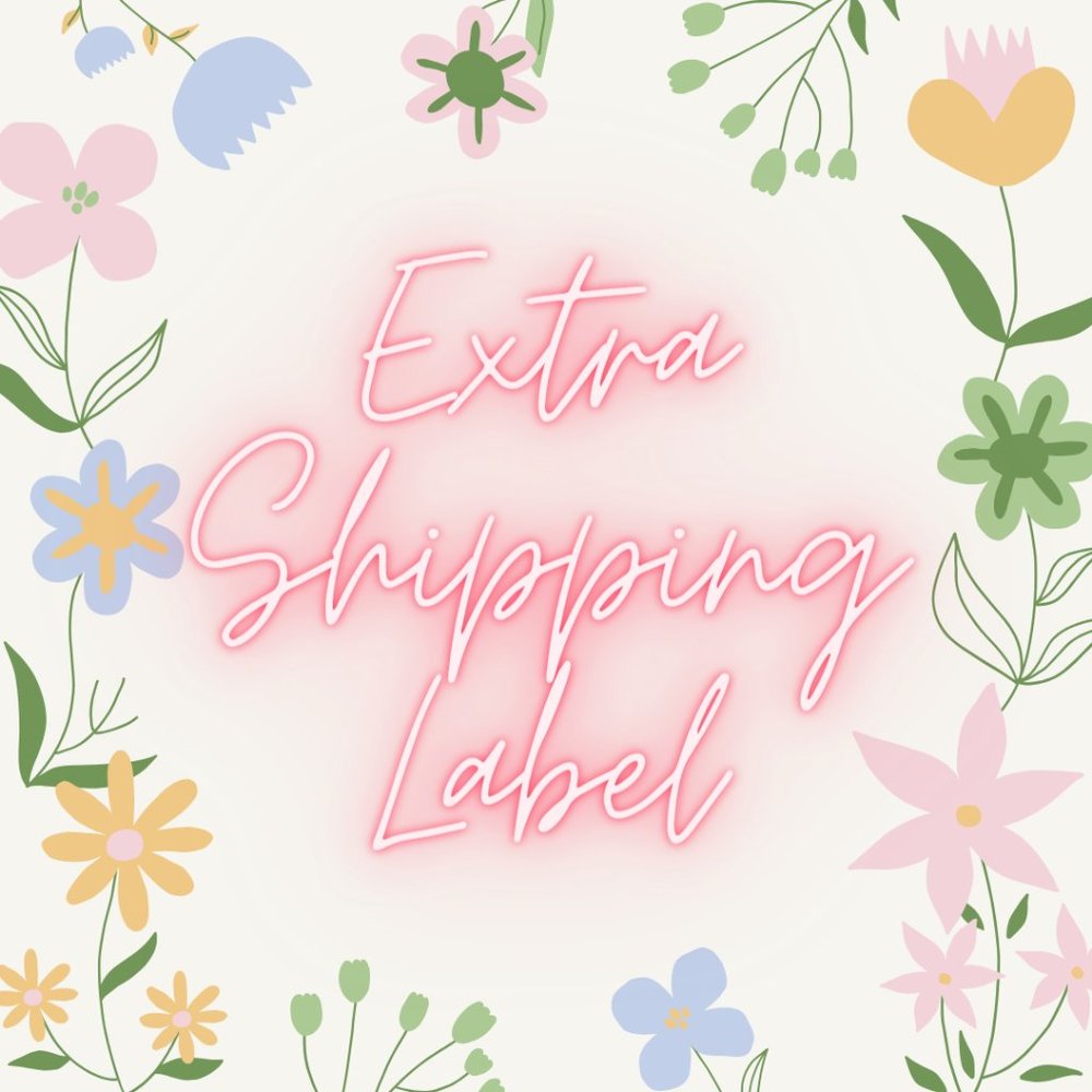 Extra Shipping Label